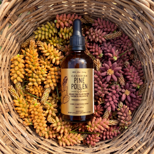Original High Potency Trio: Gold Label Pine Pollen Tincture, Gold Label Pine Pollen Powder