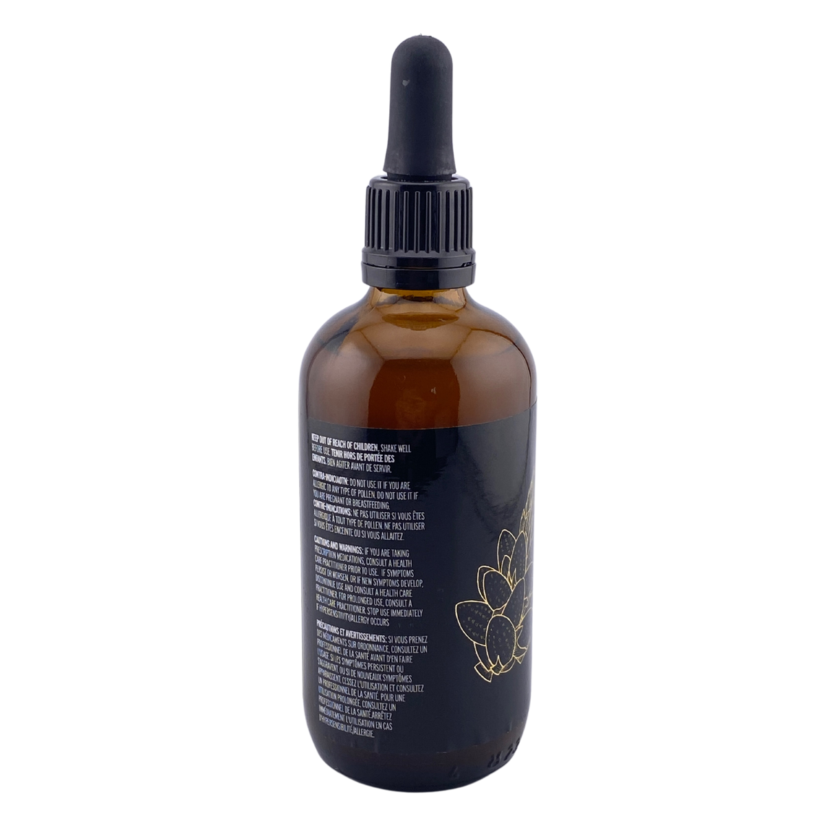 Teinture de pollen de pin tordu 1:6 - Certifiée biologique (100 ml-3,4 fl oz)