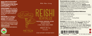 Wild Reishi Tincture Certified Organic | Dual Extract