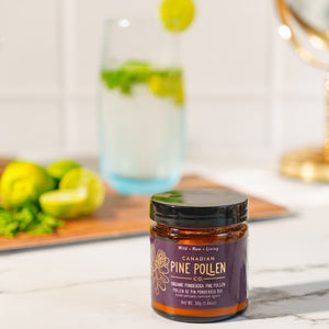 Wild Ponderosa Pine Pollen Powder - Certified Organic 30g (1 oz)