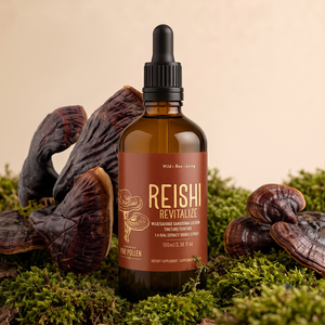 Wild Reishi Tincture Certified Organic | Dual Extract