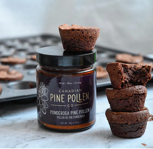 Wild Organic Pine Pollen Duo Pack 100g (3.6oz) = 70g Ponderosa + 30g Lodgepole