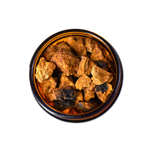 Certified Organic Wild Chaga Mushroom - 150g (5.3 oz)-