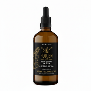 Alcohol Free- Lodgepole Pine Pollen Tincture - Certified Organic (100mL-3.4 fl oz)