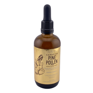 Teinture de pollen de pin à double extrait 1:4 100 ml : 250 mg de pollen de pin par 2 ml