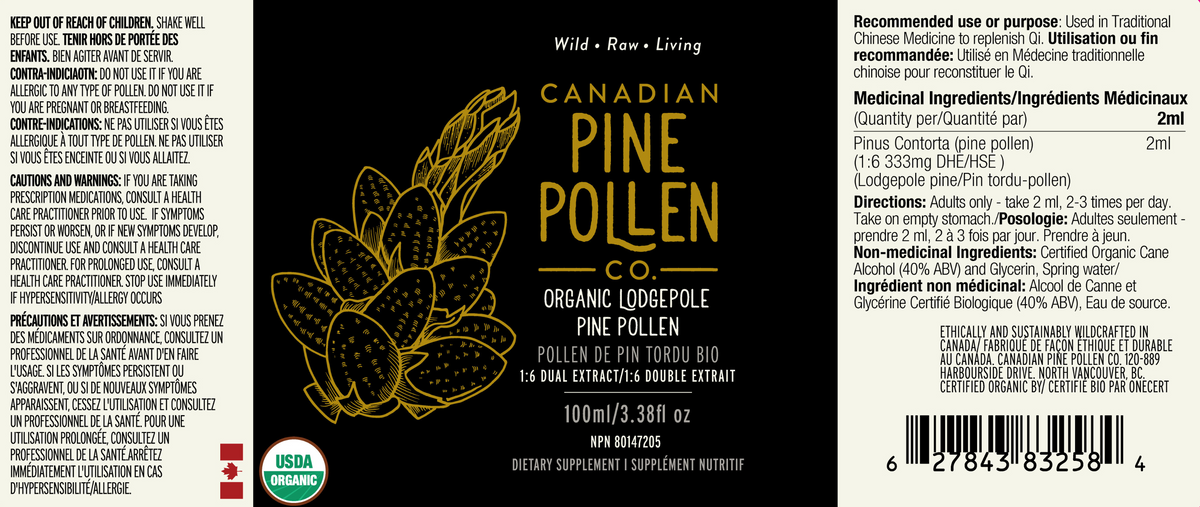 Lodgepole Tincture (Non Alcohol)