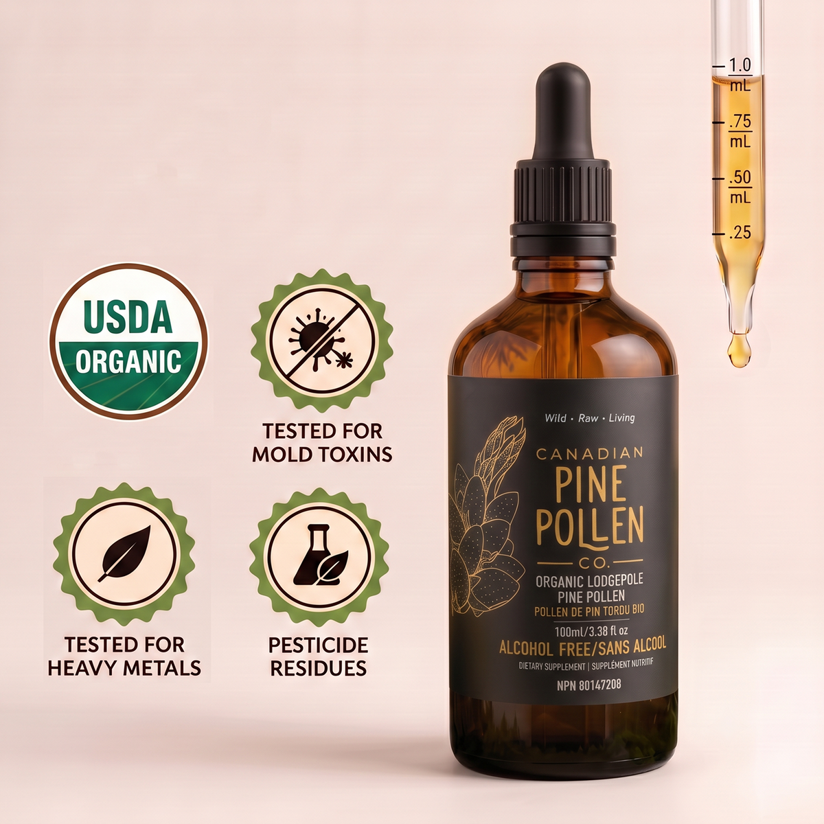 Lodgepole Tincture (Non Alcohol)