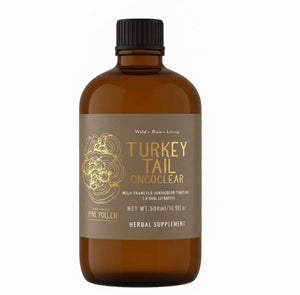 Wild Canadian Turkey Tail Tincture (250mg/ml)  |  1:4 dual extract (3.38fl oz/100ml)