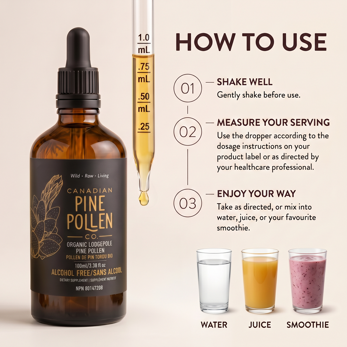 Lodgepole Tincture (Non Alcohol)