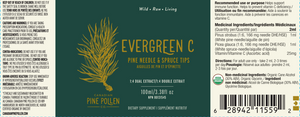Pine Needle Tincture and Spruce Tip Tincture- Evergreen C