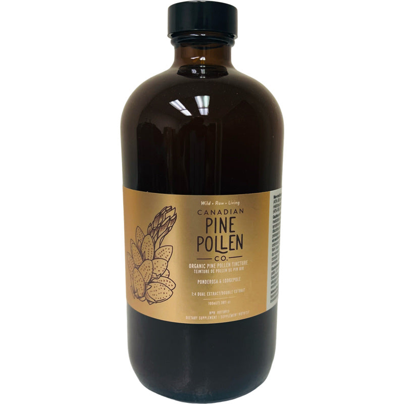 Teinture de pollen de pin à double extrait 1:4 100 ml : 250 mg de pollen de pin par 2 ml