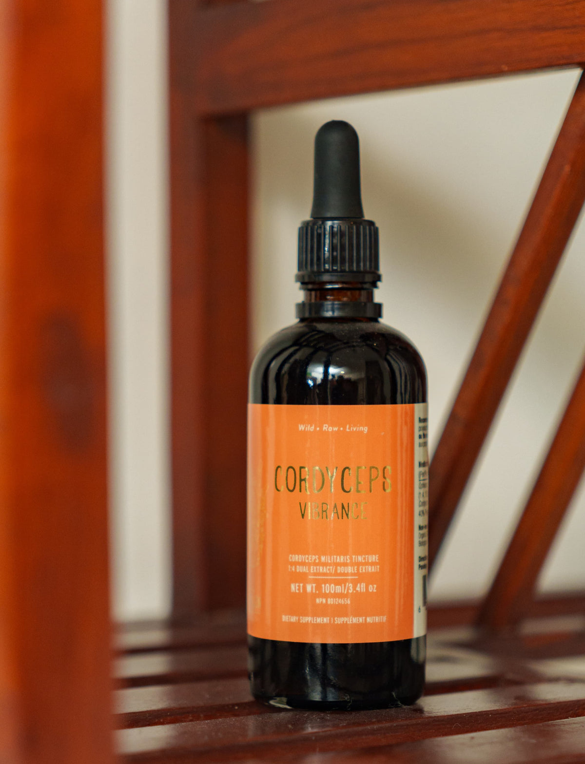 High Potency Cordyceps Tincture dual extract- Organic Fruiting body-  1:4 (100ml/3.4oz)