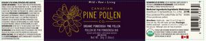 Poudre de pollen de pin ponderosa sauvage – Certifié biologique (70 g-2,9 oz)