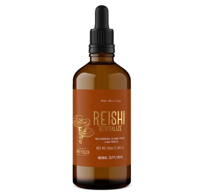 Wild Reishi Tincture (250mg/ml)  |  1:4 Dual Extract (100ml/3.4oz)