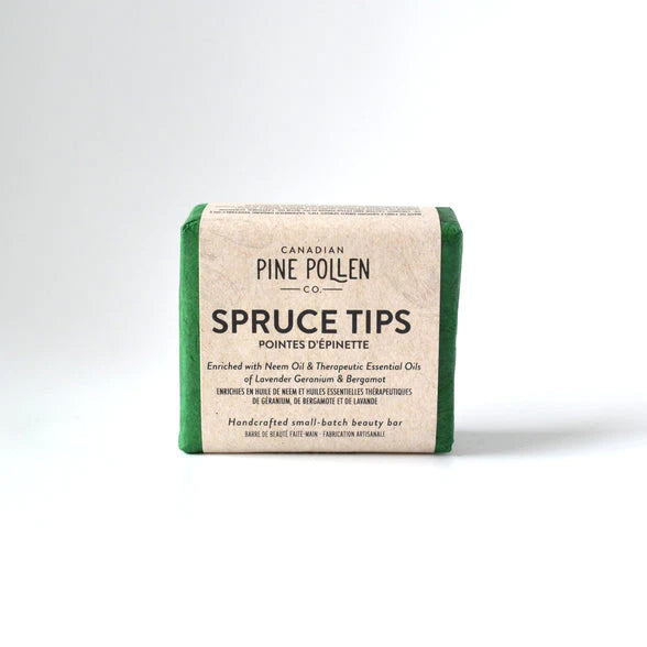 SOAP - Spruce Tips enriched with Neem oil & Essential oils