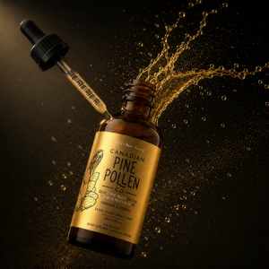 Pine Pollen Trio: Lodgepole Non-alcoholic + Pondersa Powder + Gold Label Ticture