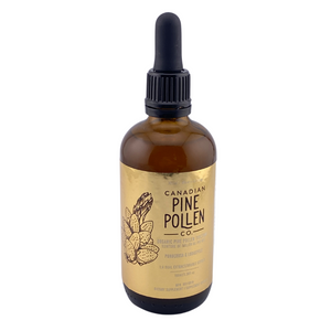 Teinture de pollen de pin à double extrait 1:4 100 ml : 250 mg de pollen de pin par 2 ml