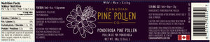 Poudre de pollen de pin ponderosa sauvage – Certifié biologique 30 g (1 oz) 