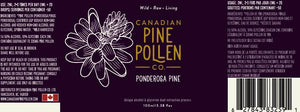 Poudre de pollen de pin ponderosa sauvage – Certifié biologique (70 g-2,9 oz)