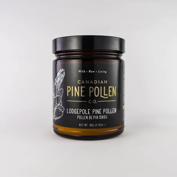 High Quality Pine Pollen Powder I Wild-Harvested Canadian Lodgepole Golden  Pine Pollen Powder – Holistic Bin